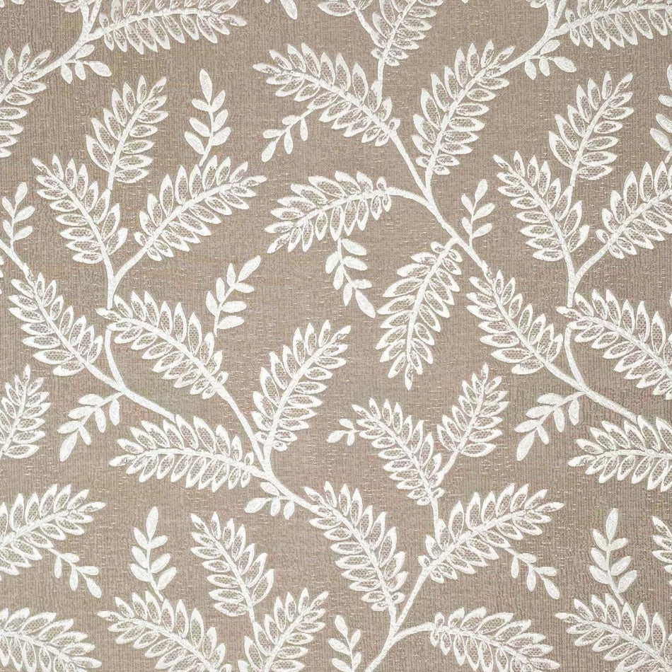 Chatham Glyn Botanical Winterbourne Mushroom Fabric