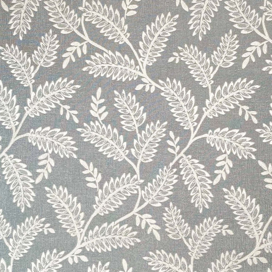 Chatham Glyn Botanical Winterbourne Steel Fabric