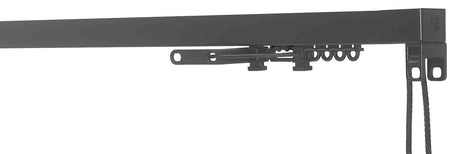 Silent Gliss 3870 Corded Curtain Track Black