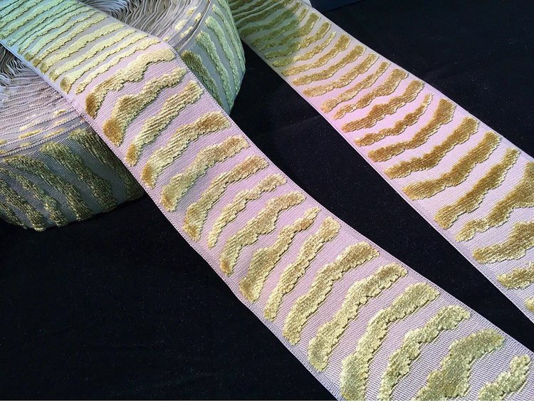 Copper Fox Jungle Braid Trimming Yellow Fever