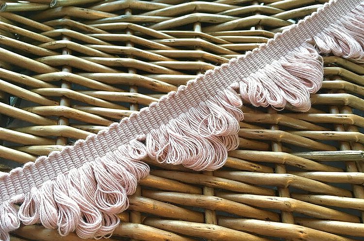 Copper Fox Petticoat Fringe Trimming Pink Lace