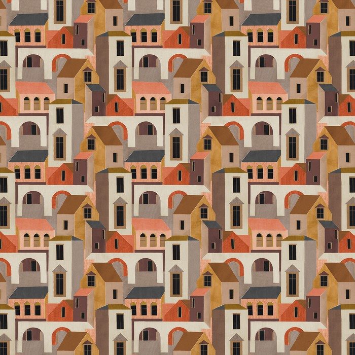 Prestigious Textiles Cuba Santiago Sunset Fabric