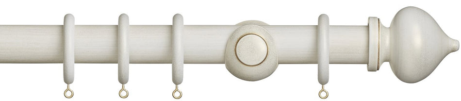 Museum 35mm & 45mm Cream Gold Pole Florence Finial