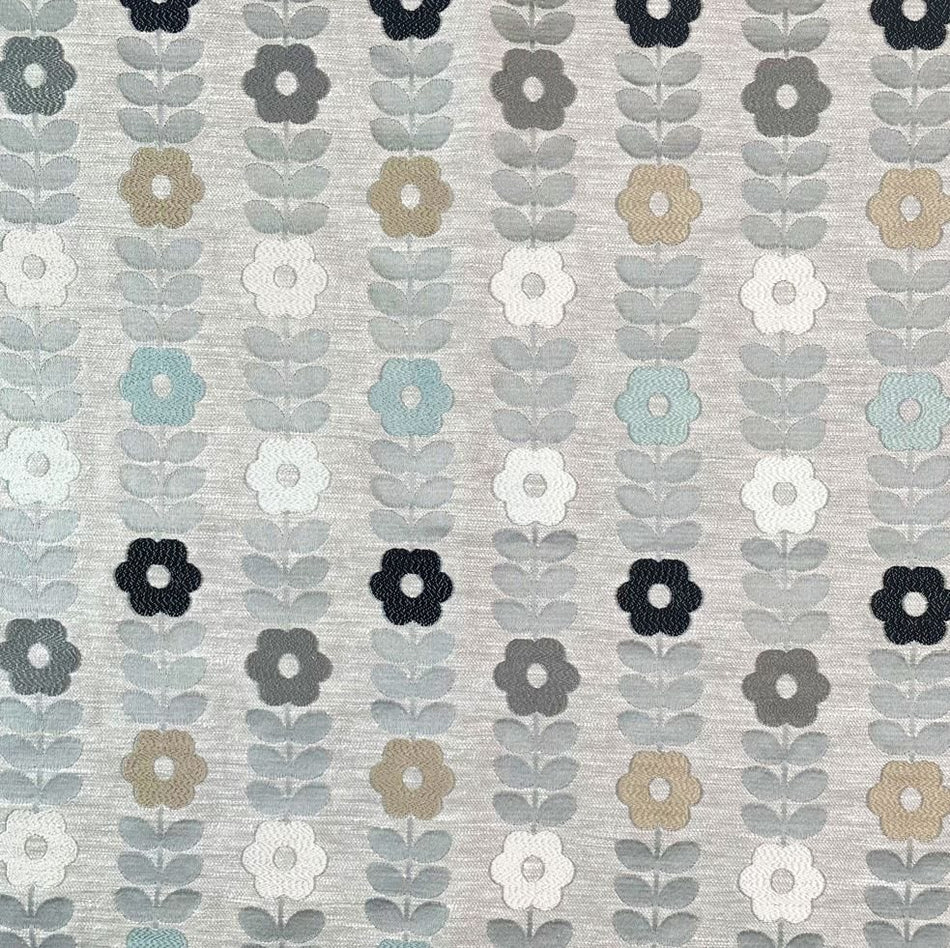 Chatham Glyn Carnival Mardi Gras Licorice Root Fabric