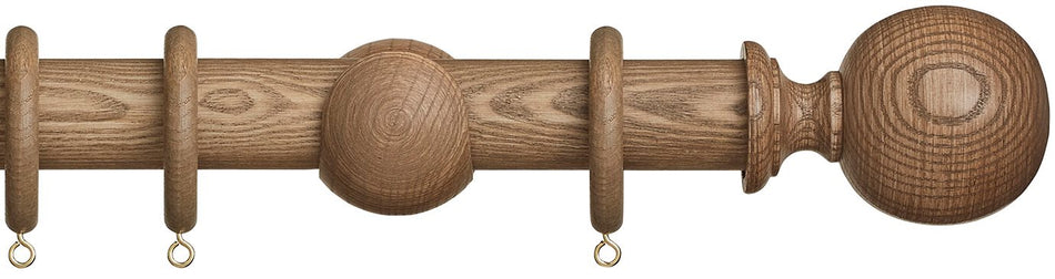 Hallis Eden 35mm Wood Pole Sisal Ball