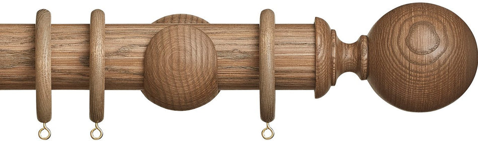 Hallis Eden 45mm Wood Pole Sisal Ball