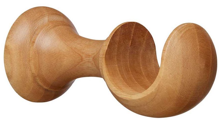Hallis Eden 35mm and 45mm Wood Cup Bracket Natural