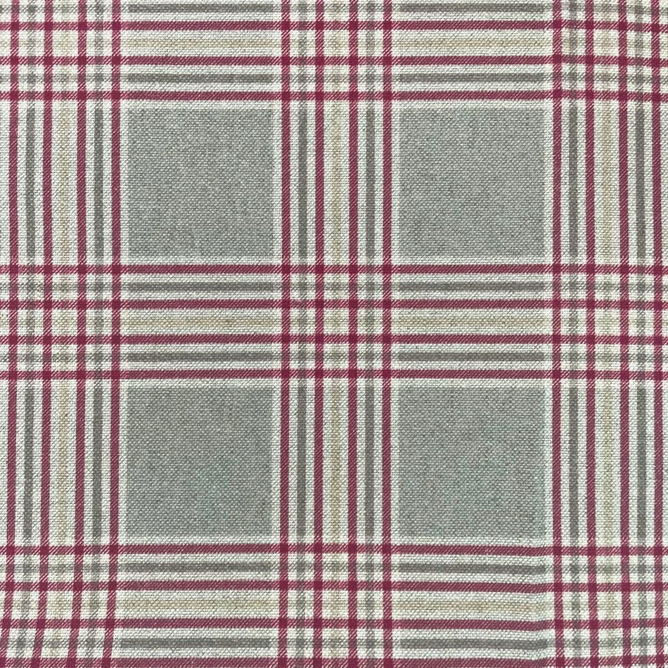 Chatham Glyn Highland Checks Lennox Poppy Fabric