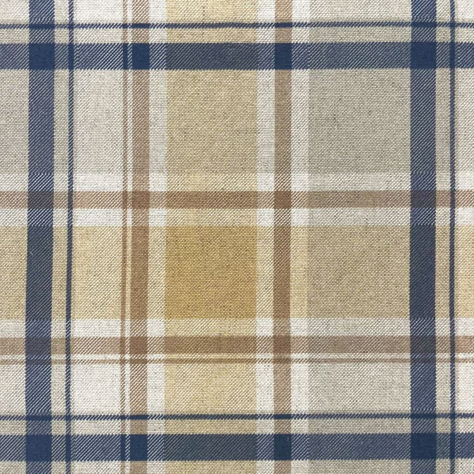 Chatham Glyn Highland Checks Murray Buttercup Fabric