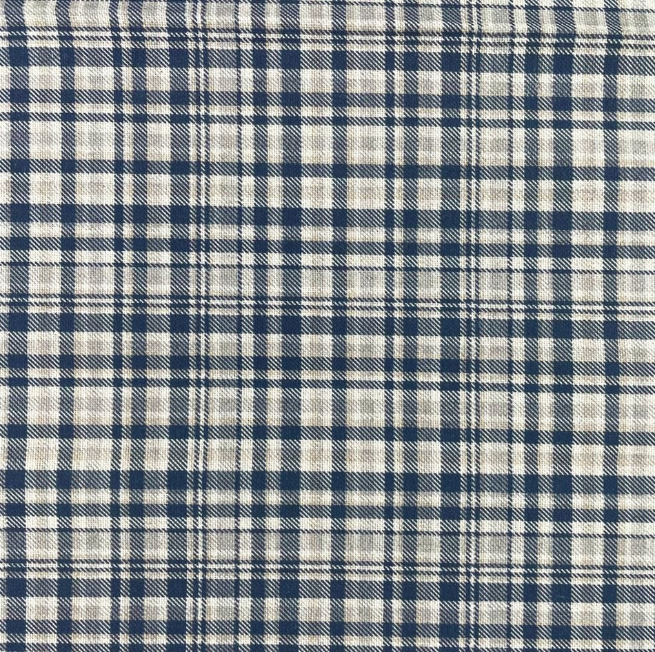 Chatham Glyn Highland Checks Ramsay Meadowsweet Fabric