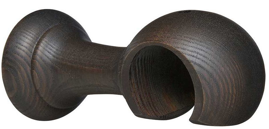 Hallis Eden 45mm Wood Clasp Bracket Umber