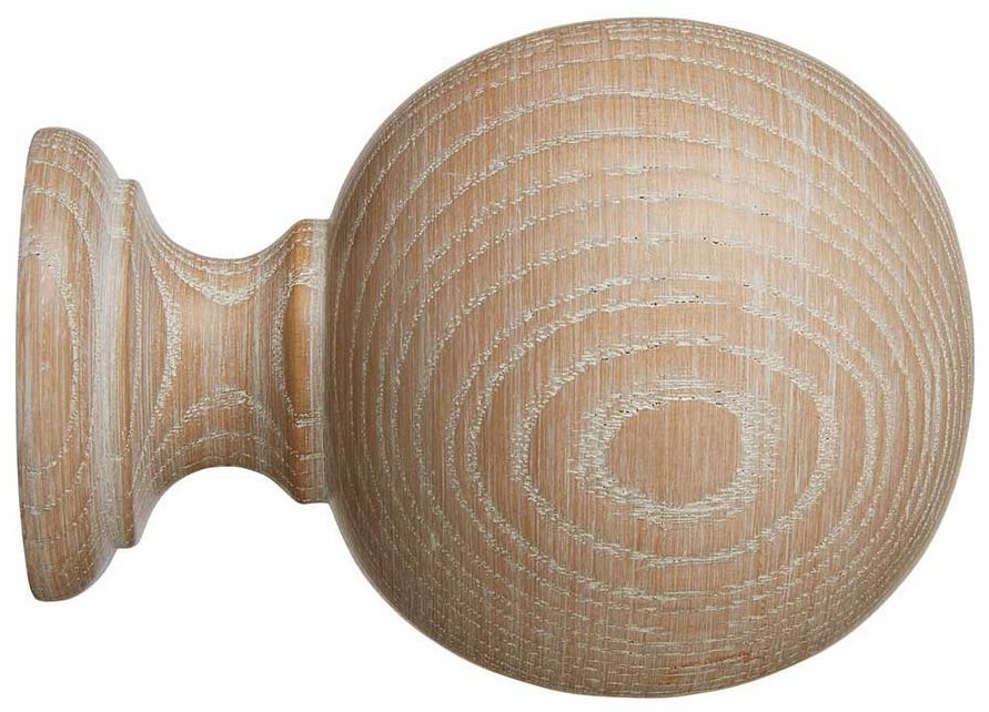 Hallis Eden 35mm and 45mm Finial only Ball Oatmeal
