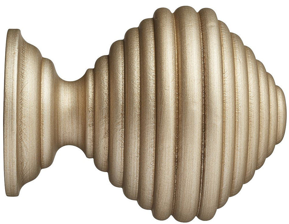 Museum 35mm 45mm & 55mm Finial only Dune Satin Oyster