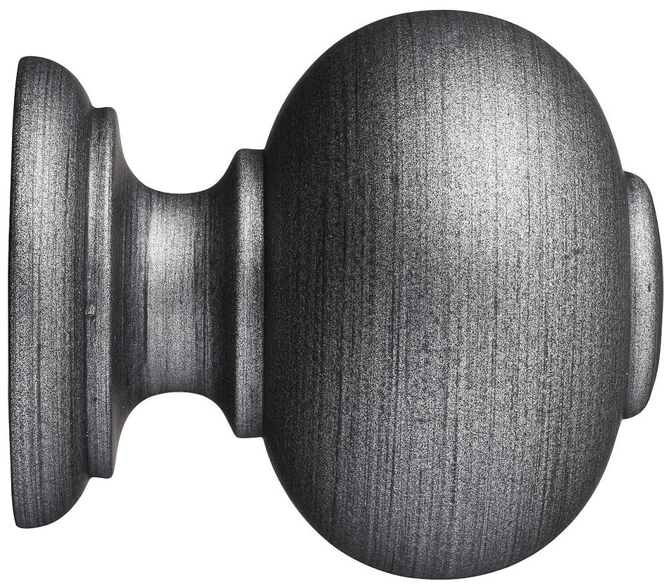 Museum 35mm 45mm & 55mm Finial only Parham Satin Pewter