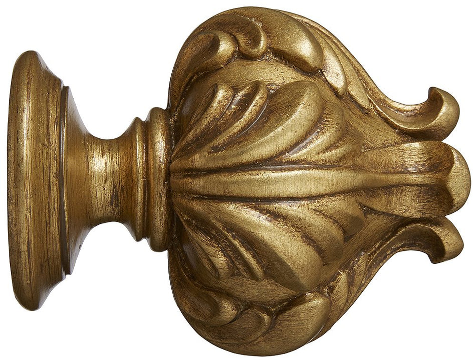 Museum 35mm 45mm & 55mm Finial only Vienna Antique Gilt