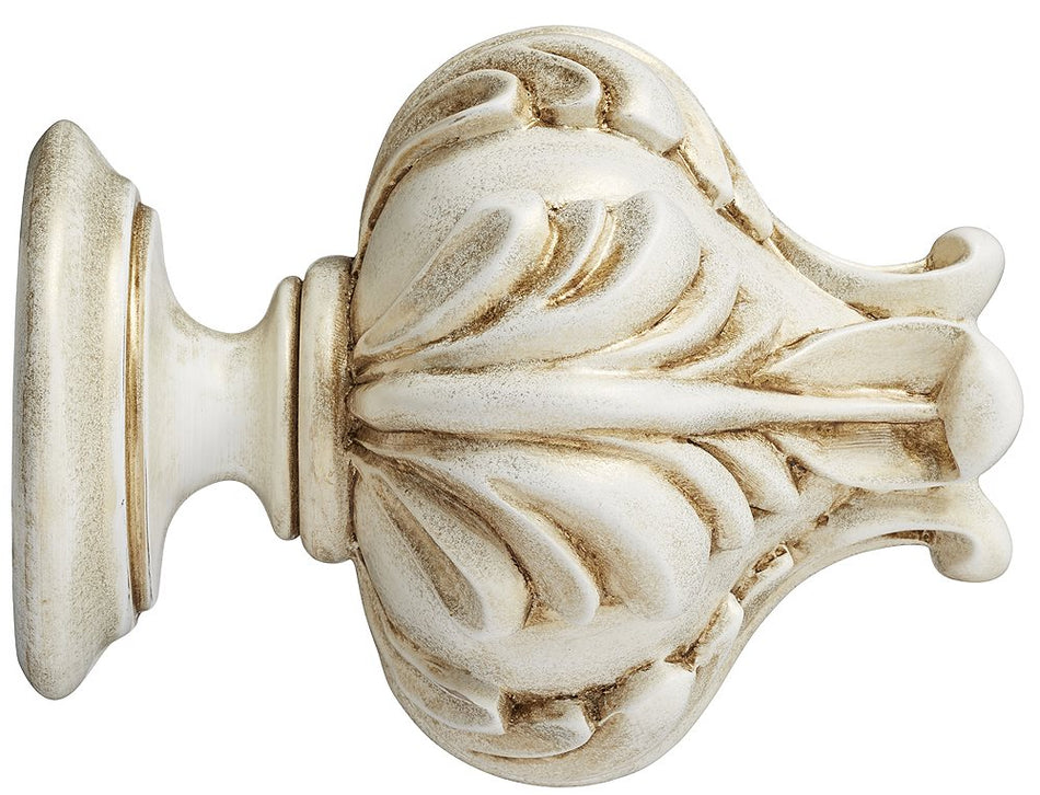 Museum 35mm 45mm & 55mm Finial only Vienna Cream Gold