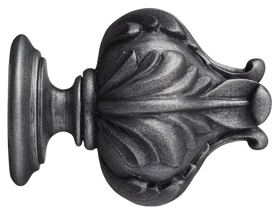 Museum 35mm 45mm & 55mm Finial only Vienna Satin Pewter