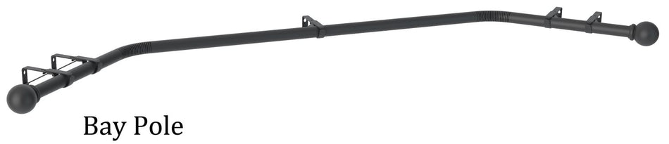 Speedy 28mm Eyelet Bay Pole Black