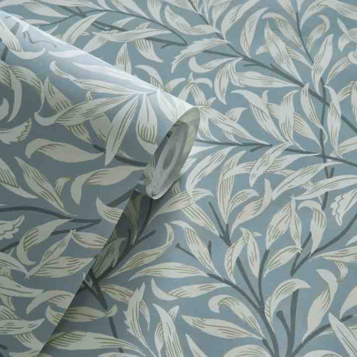 Clarke & Clarke William Morris Willow Boughs Dove Wallpaper