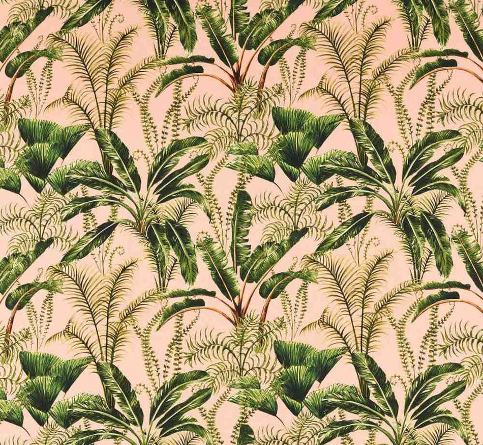 Clarke & Clarke Alfresco Majorelle Blush Outdoor Fabric