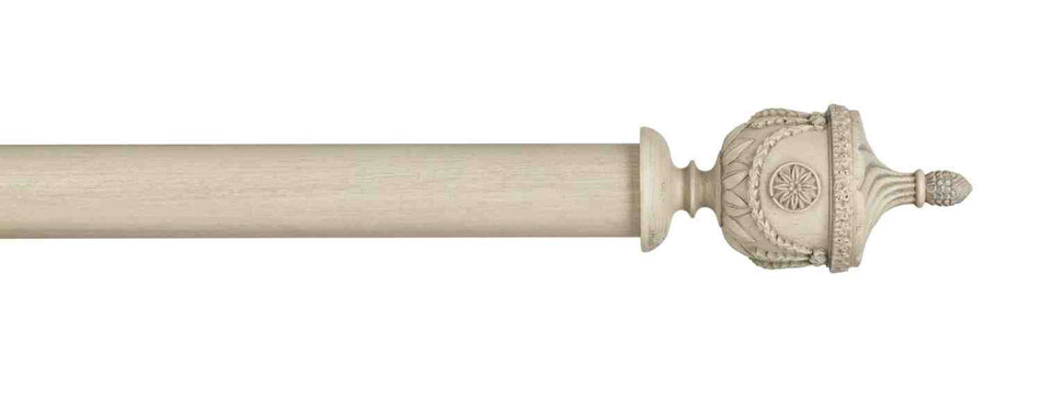 Byron Manor 35mm 45mm 55mm Curtain Pole Urban White Newington