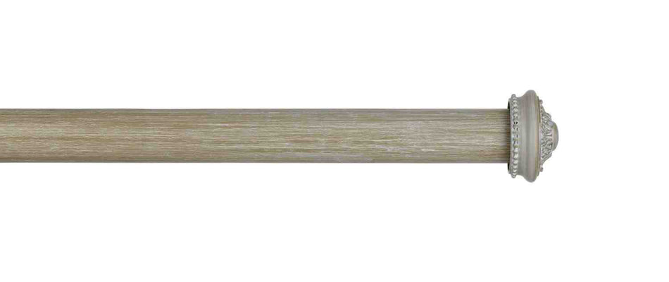 Byron Manor 35mm 45mm 55mm Curtain Pole Manor White Bethnal