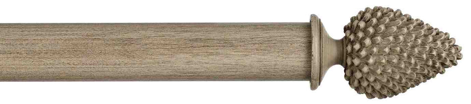 Byron Manor 35mm 45mm 55mm Curtain Pole Manor Grey Haggerston