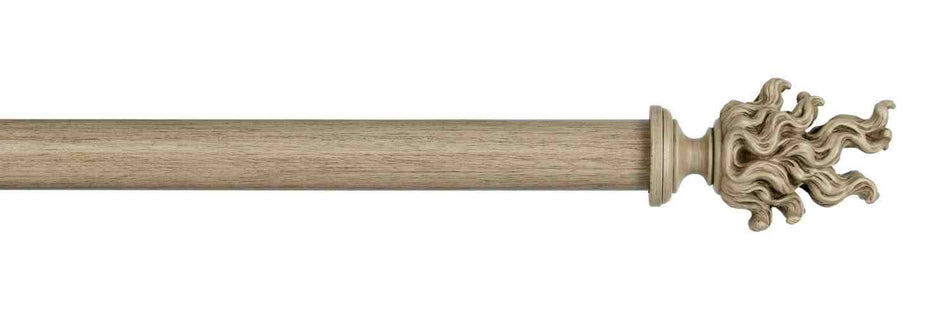 Byron Manor 35mm 45mm 55mm Curtain Pole Manor Cream Brunswick