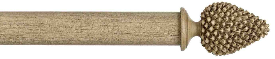 Byron Manor 35mm 45mm 55mm Curtain Pole Manor Cream Haggerston