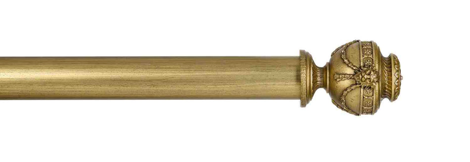 Byron Manor 35mm 45mm 55mm Curtain Pole Antiqued Gold Victoria