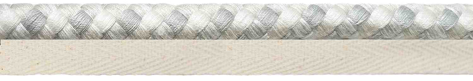 Laura Ashley Anniversary Trimming Flanged Cord Slate White