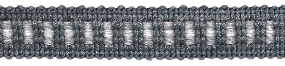 Laura Ashley Anniversary Trimming Narrow Braid Steel