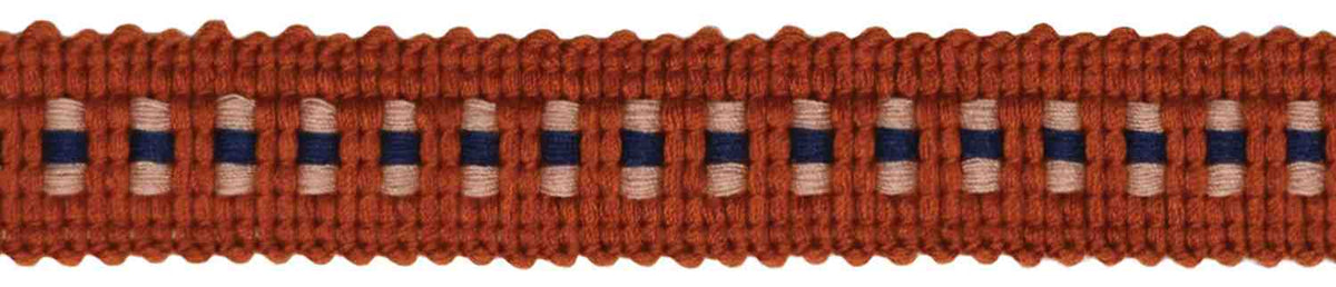 Laura Ashley Anniversary Trimming Narrow Braid Crimson Mix