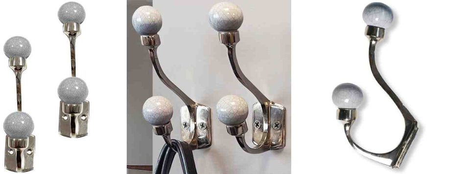 Laura Ashley Bertie Double Hook Dove Grey