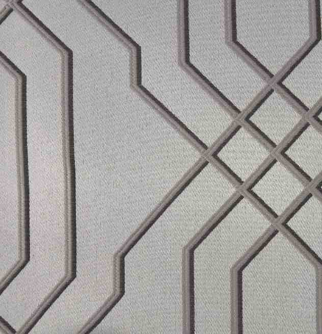 Edmund Bell Soho Club Burlington Zinc FR Fabric