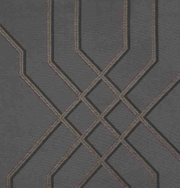 Edmund Bell Soho Club Burlington Graphite FR Fabric