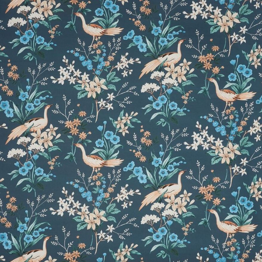 Prestigious Textiles Jasmine Jade Topaz Fabric