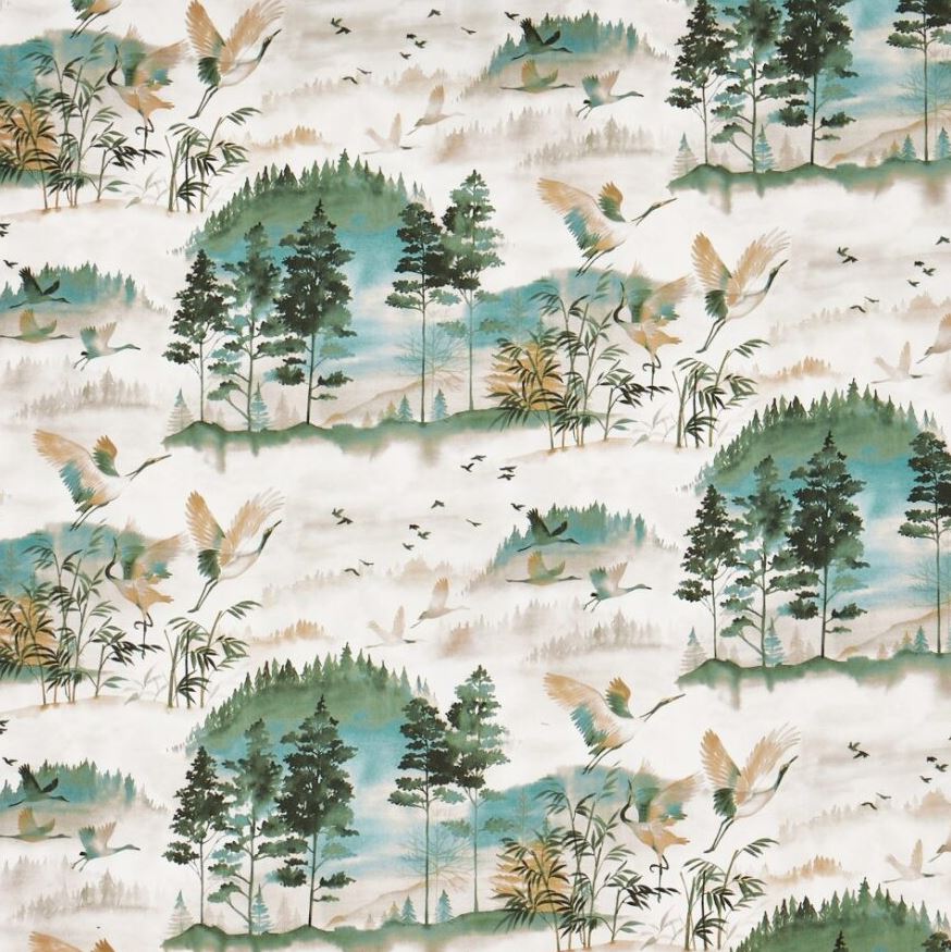 Prestigious Textiles Jasmine Mayumi Eden Fabric