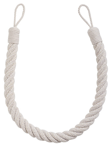Laura Ashley Anniversary Felton Rope Tieback Dove Grey