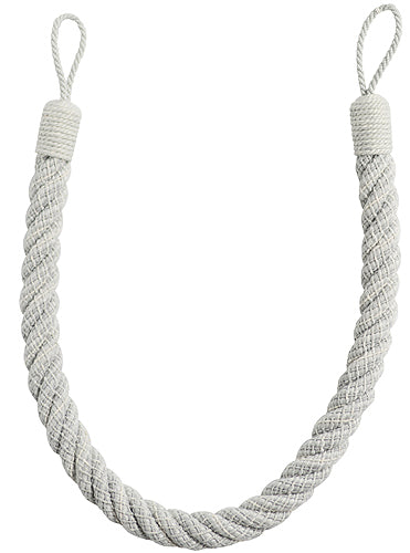 Laura Ashley Anniversary Felton Rope Tieback Pale Steel