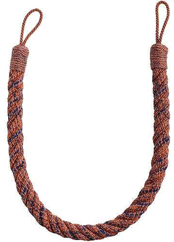 Laura Ashley Anniversary Felton Rope Tieback Crimson Mix