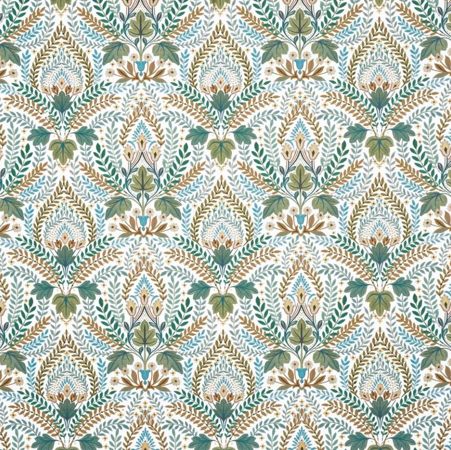 Prestigious Textiles Poetry Script Forest Fabric