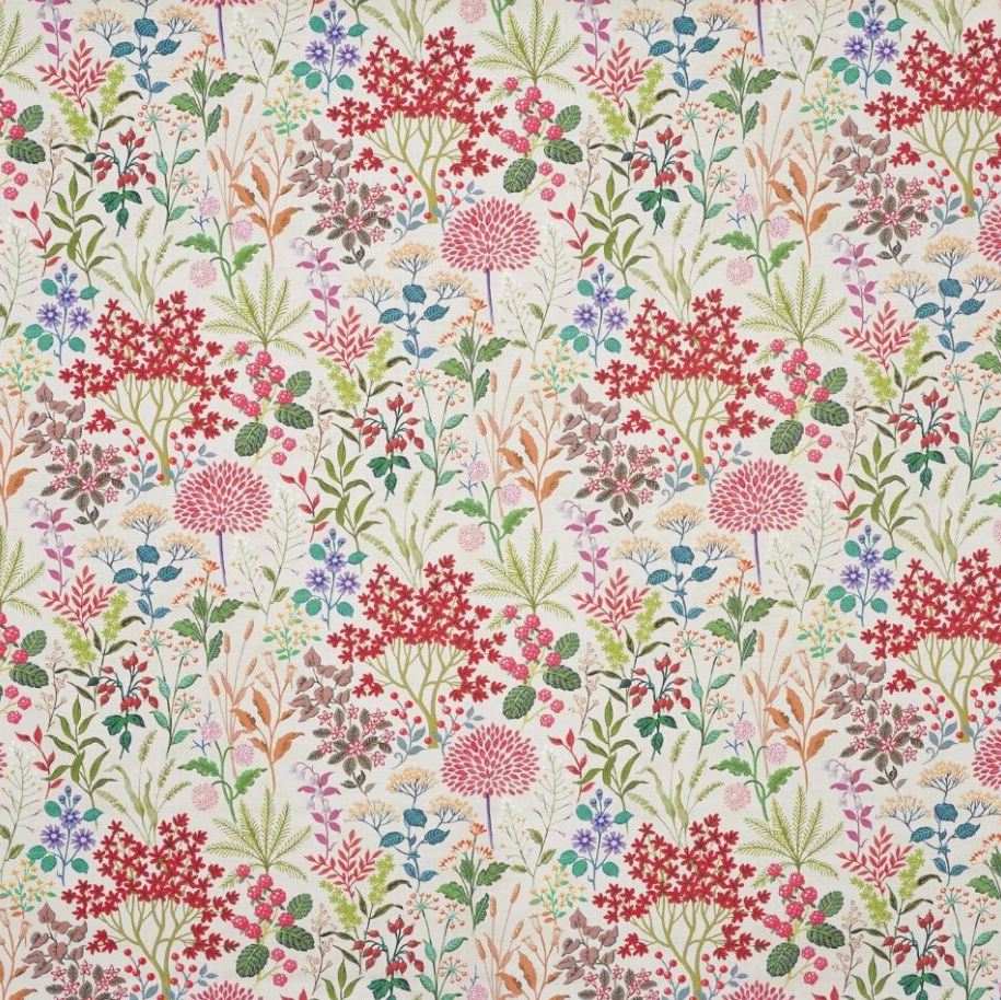 Prestigious Textiles Poetry Story Cherry Fabric