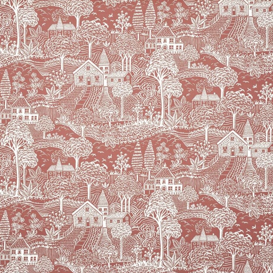 Prestigious Textiles Poetry Novel Copper Fabric