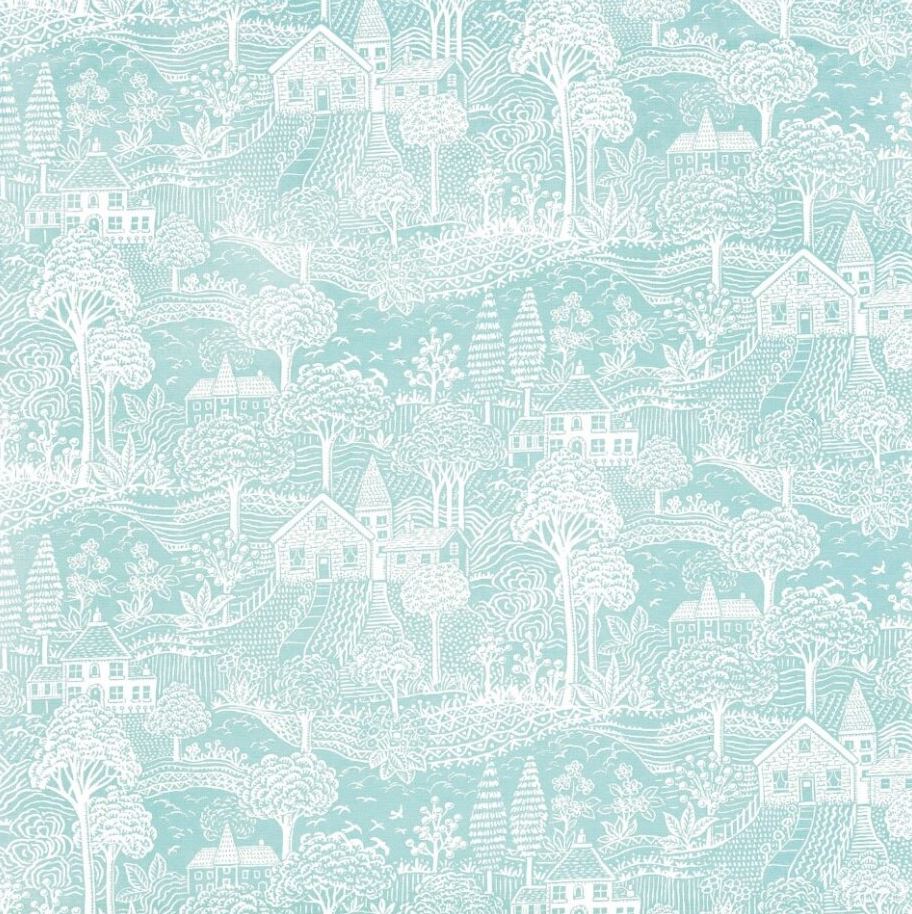 Prestigious Textiles Poetry Novel Sky Fabric