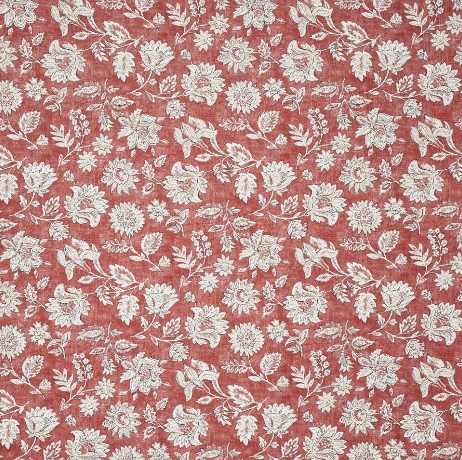 Prestigious Textiles Poetry Library Cherry Fabric