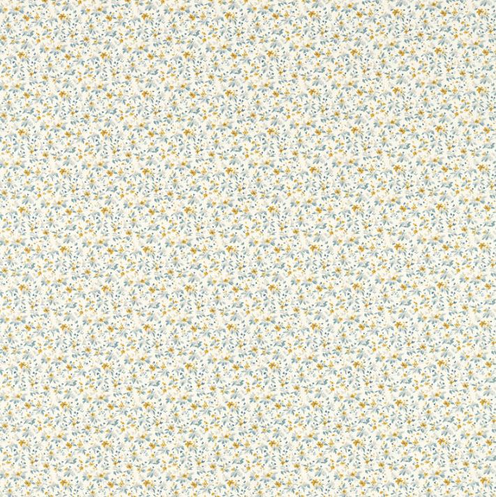 Studio G Northwood Thetford Saffron/Ink Fabric