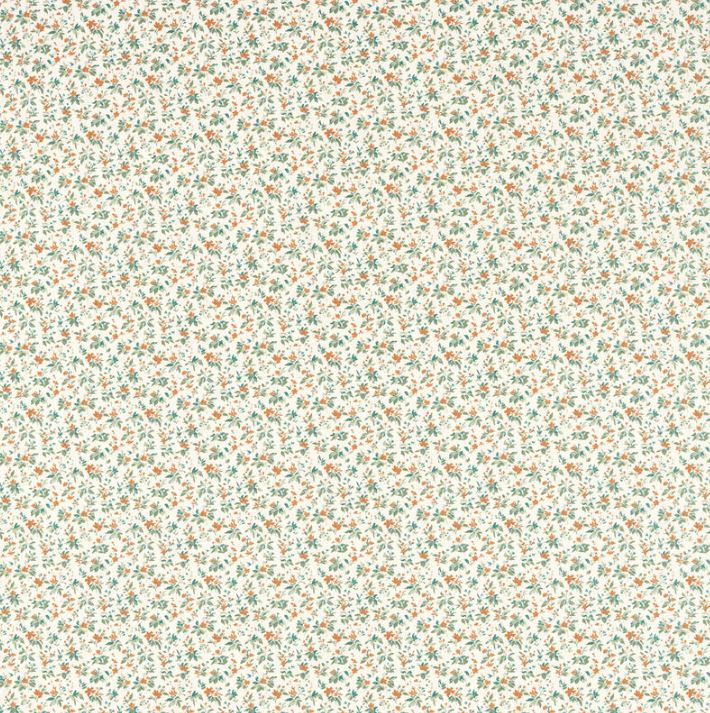 Studio G Northwood Thetford Teal/Spice Fabric