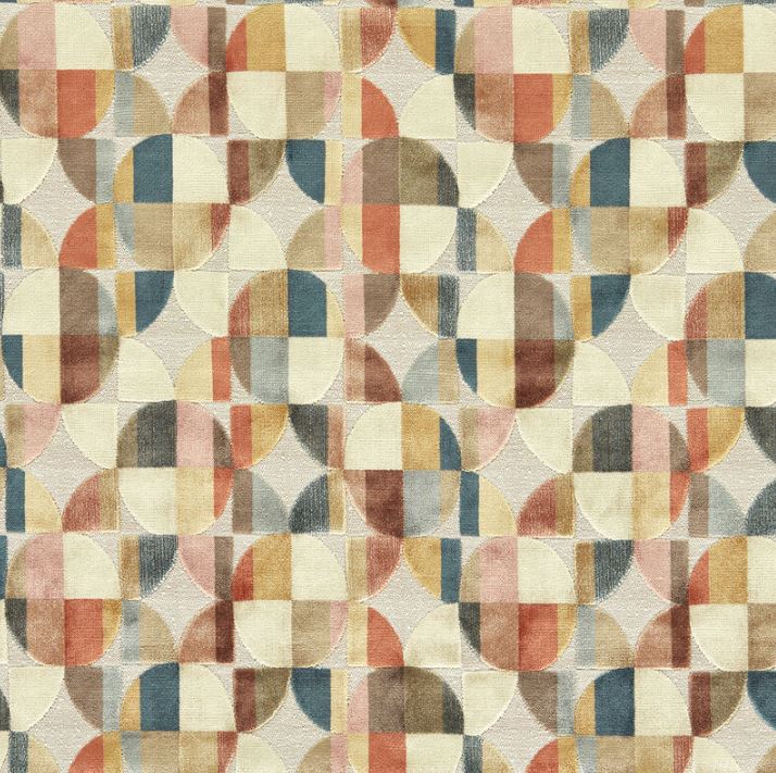 Clarke & Clarke Urban Delaunay Multi Fabric