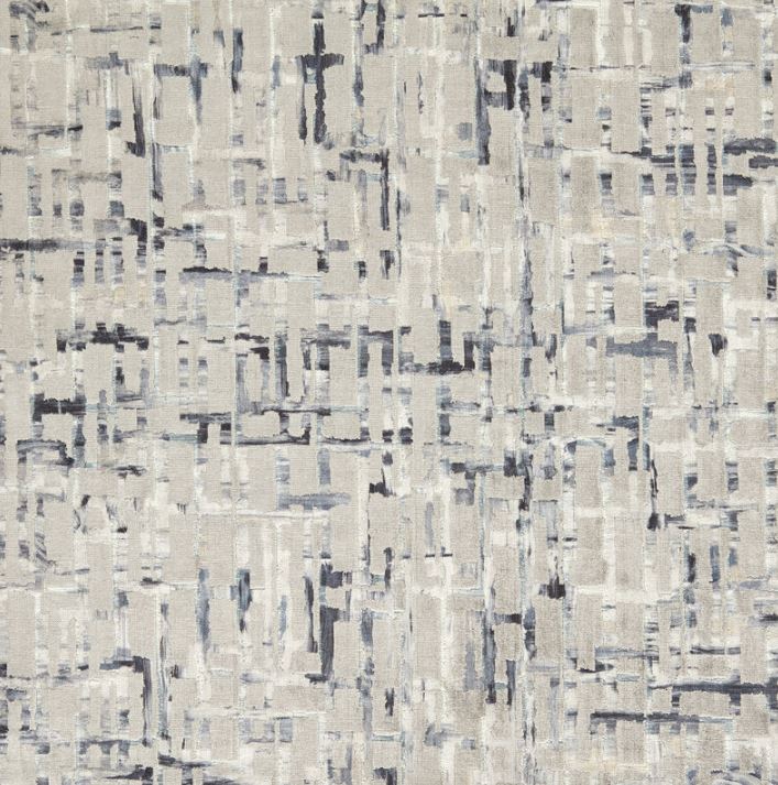 Clarke & Clarke Vivido Quadrata Charcoal Fabric